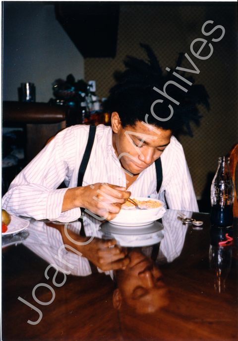 Jean-Michel Basquiat Eating Trix Cereal I