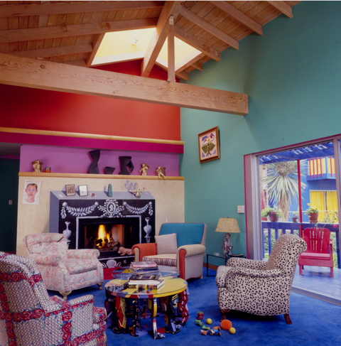 David Hockney's Living Room